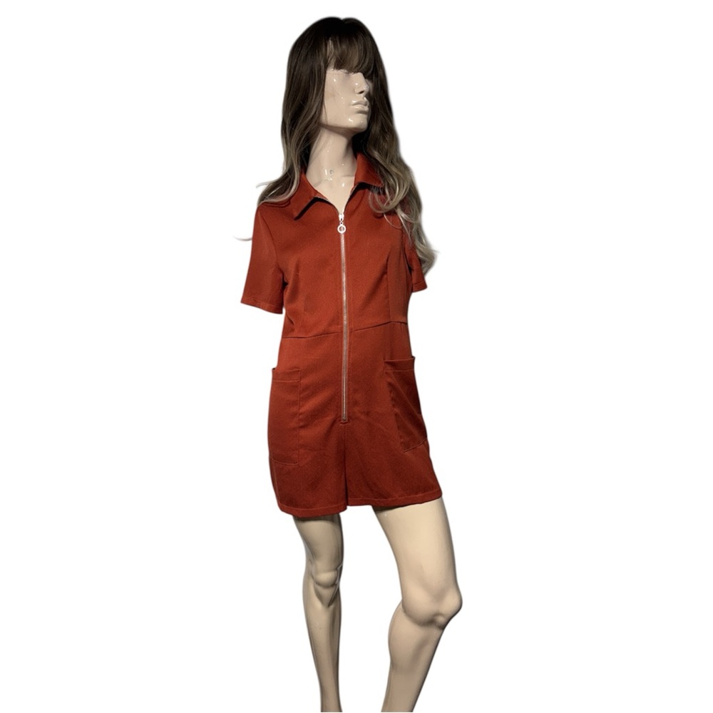 A/X Armani Exchange Zippered Jumpsuit